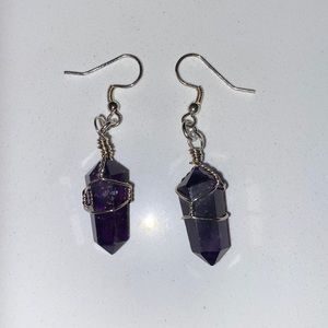 Amethyst Dangle Earrings